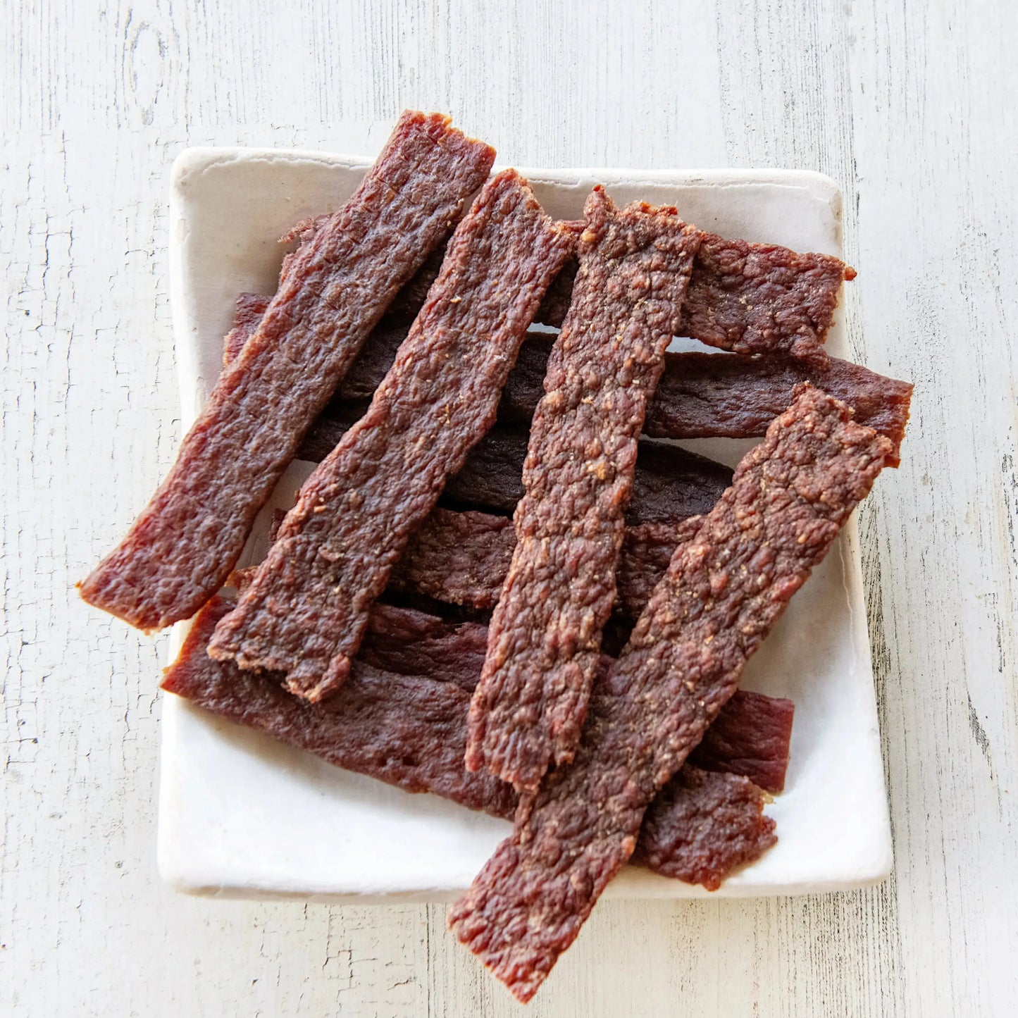 Hot Beef Jerky Flats.