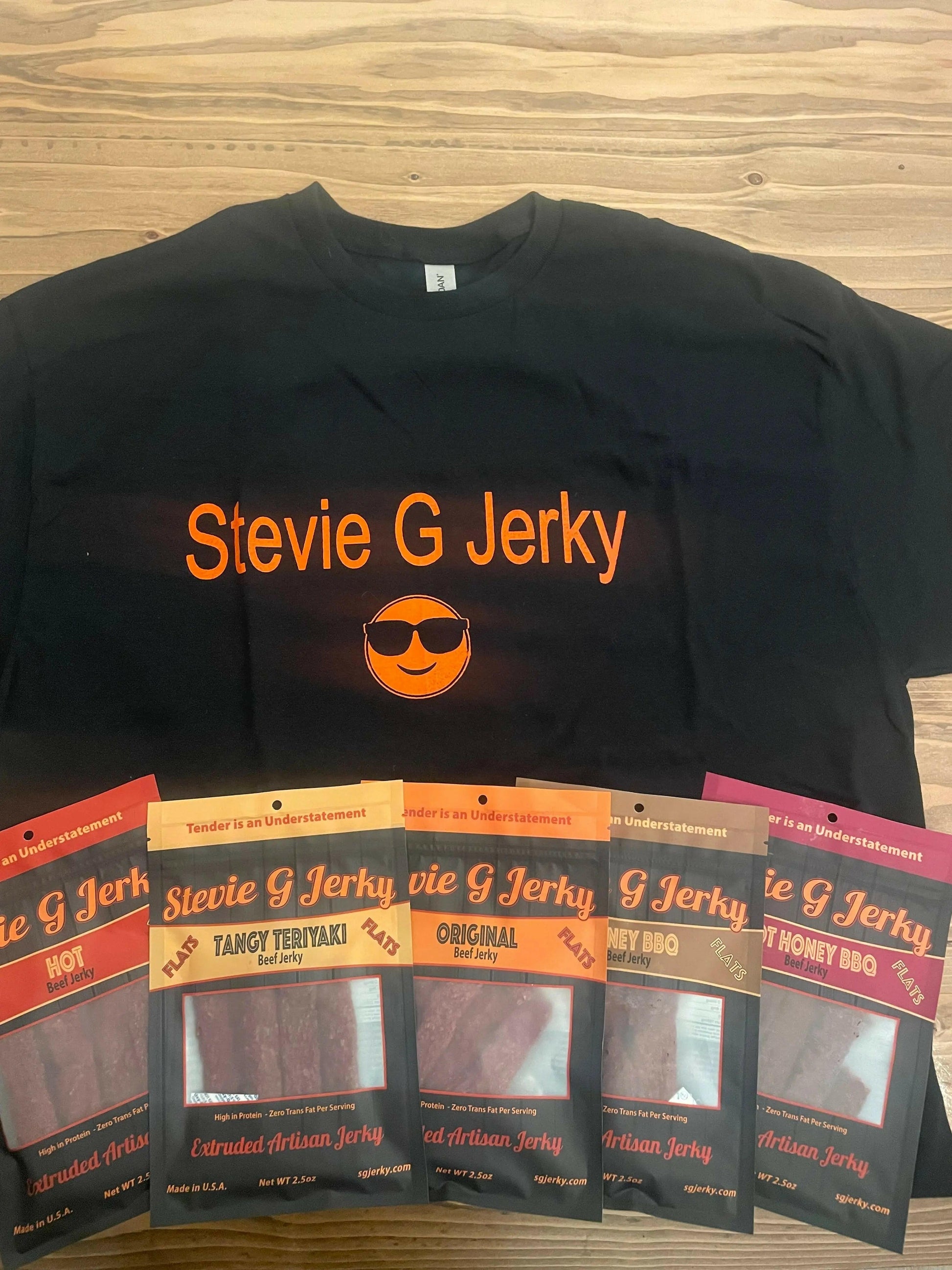 Stevie G Beef Jerky T-Shirt.