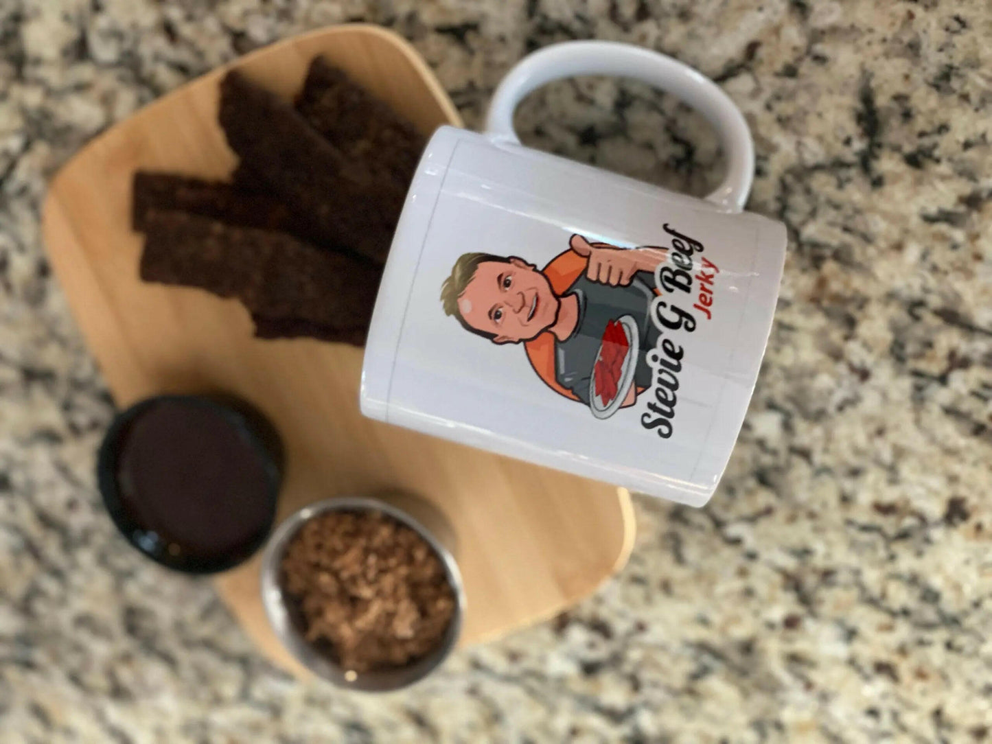 Honey BBQ Beef Jerky Flats.