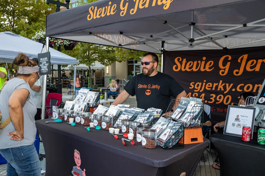 Our Second Event, Glassboro Car Show - Stevie G Jerky