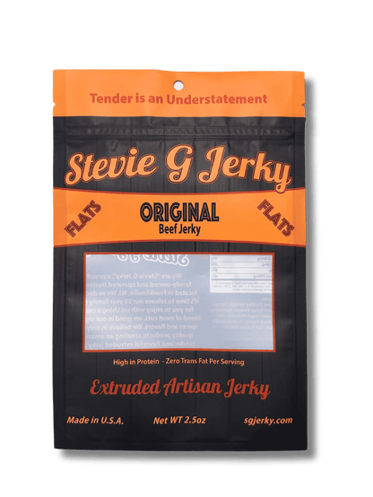 Original Beef Jerky Flats in a 2.5 oz package