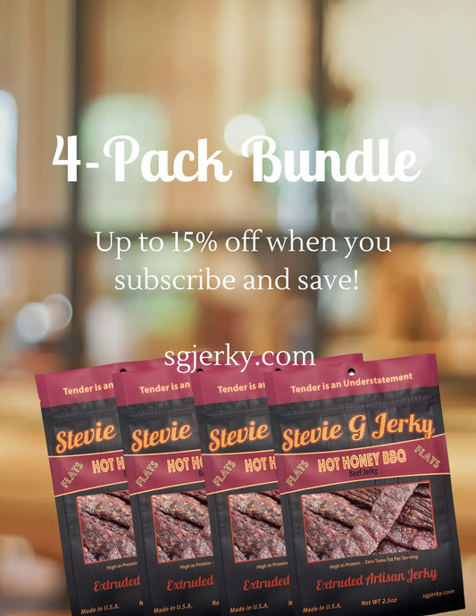 The 4-Pack Beef Jerky Bundle Box