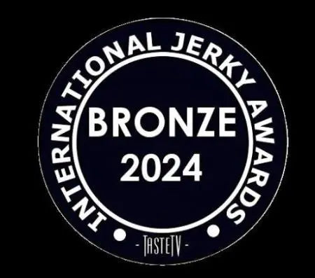 Stevie G Jerky 2024 International Jerky Awards bronze medal