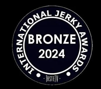 Stevie G Jerky 2024 International Jerky Awards bronze medal