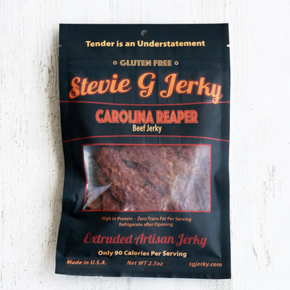 Carolina Reaper Beef Jerky Stevie G Jerky