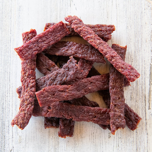 Spicy Original Beef Jerky Flats Stevie G Jerky