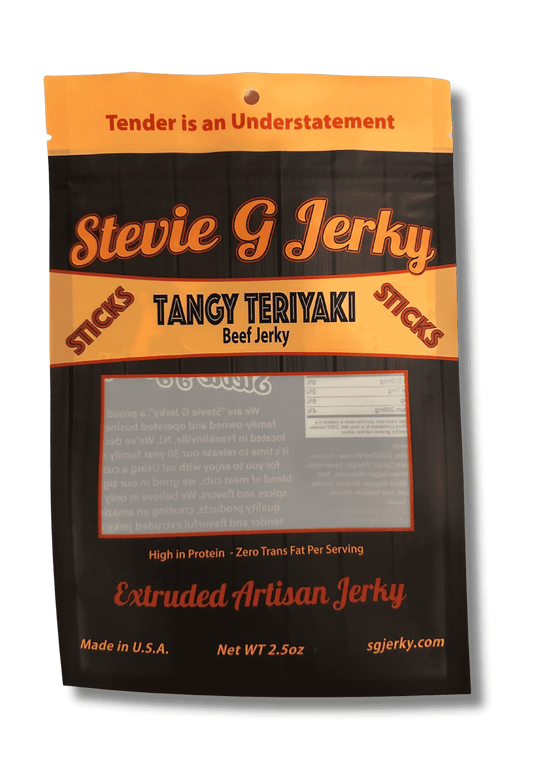 Tangy Teriyaki Beef Jerky packaging