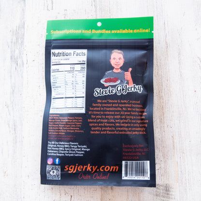 Mango Habanero Beef Jerky Stevie G Jerky