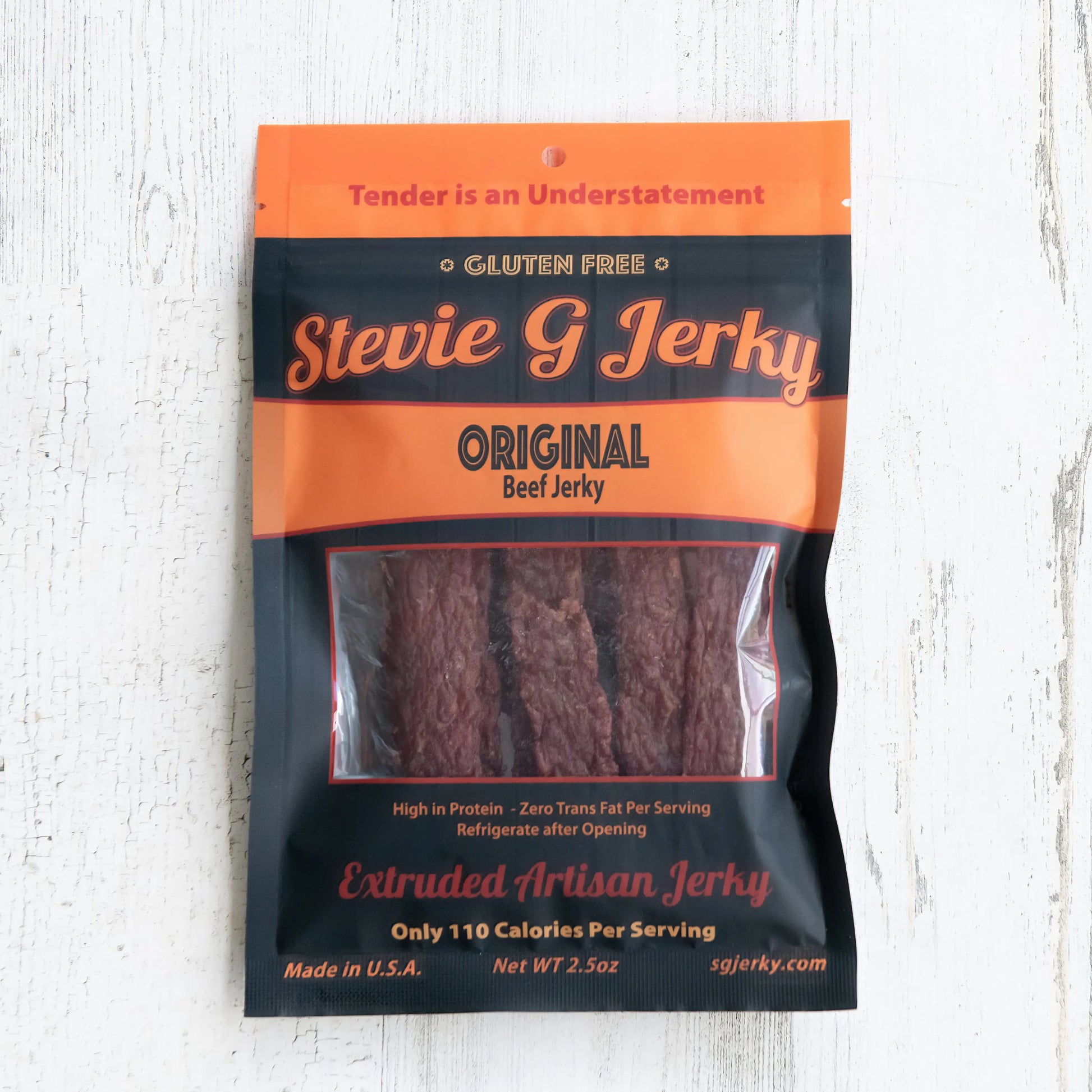 Original Beef Jerky Flats Stevie G Jerky