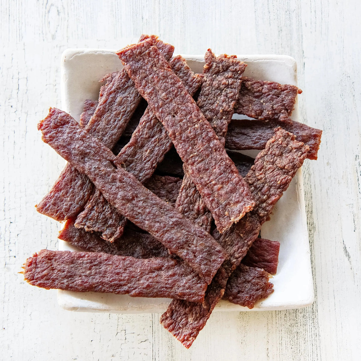 Spicy Original Beef Jerky Flats Stevie G Jerky