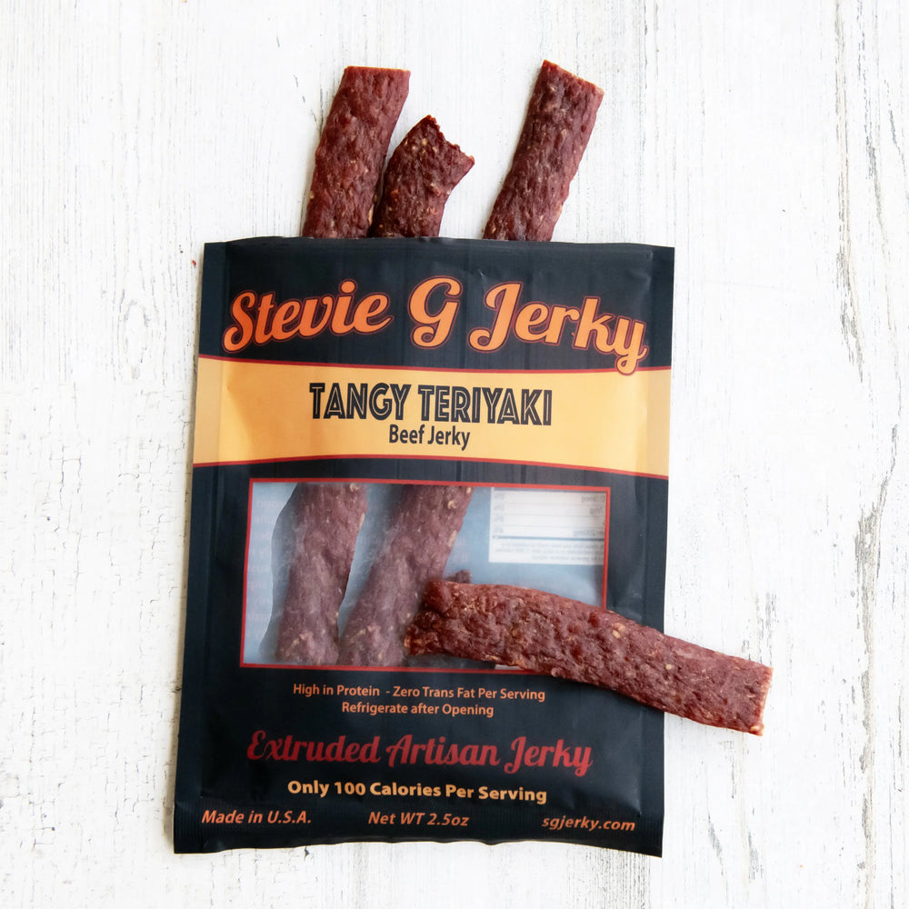 Teriyaki Beef Jerky Pack Stevie G Jerky