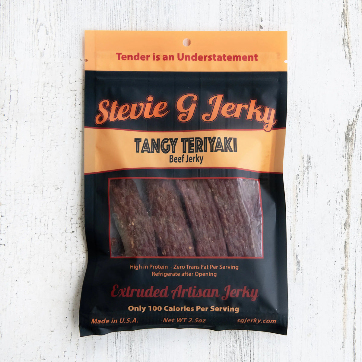 Teriyaki Beef Jerky.