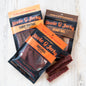 Family Favorites: Original, Honey BBQ and Teriyaki beef jerky bags