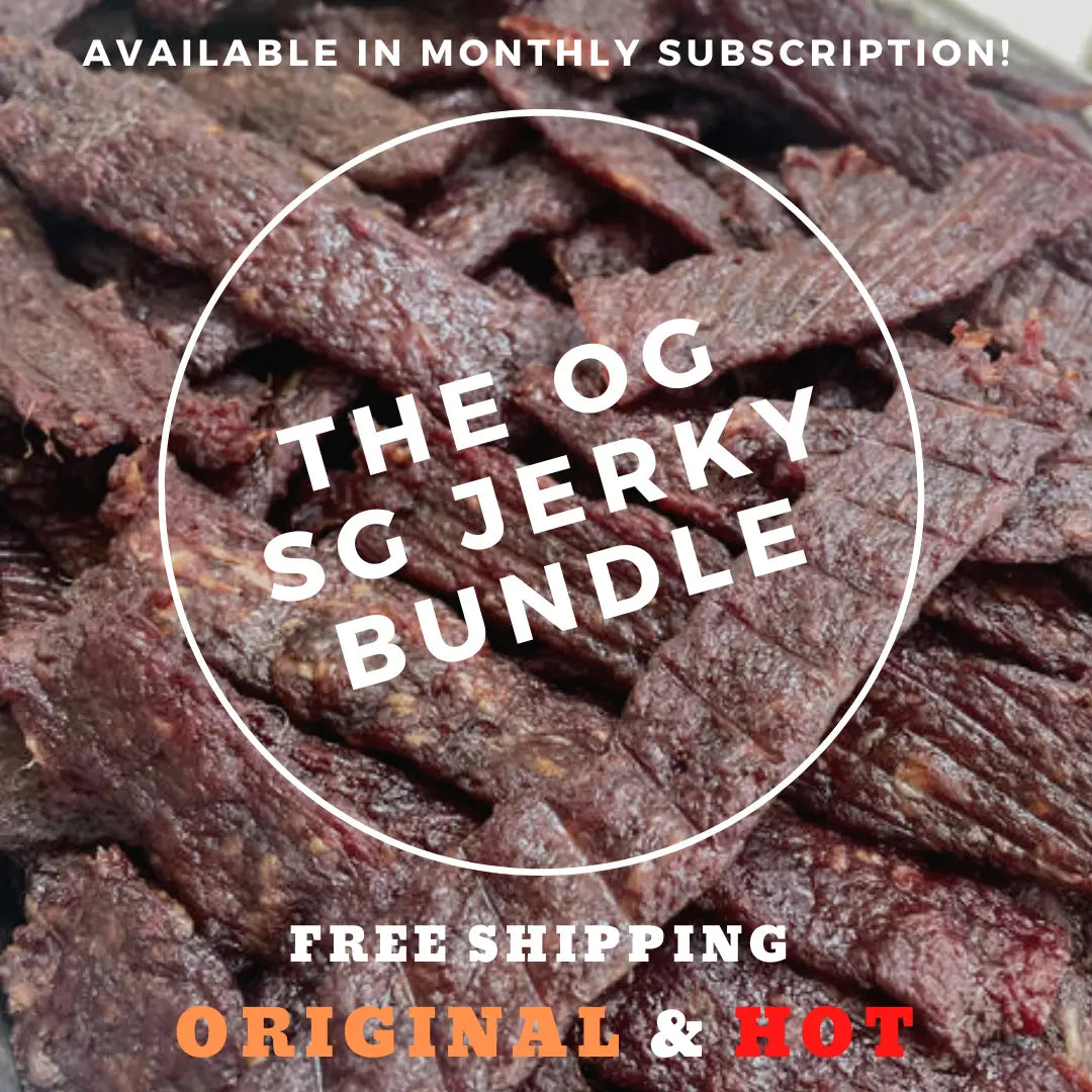 The OG Beef Jerky bundle package