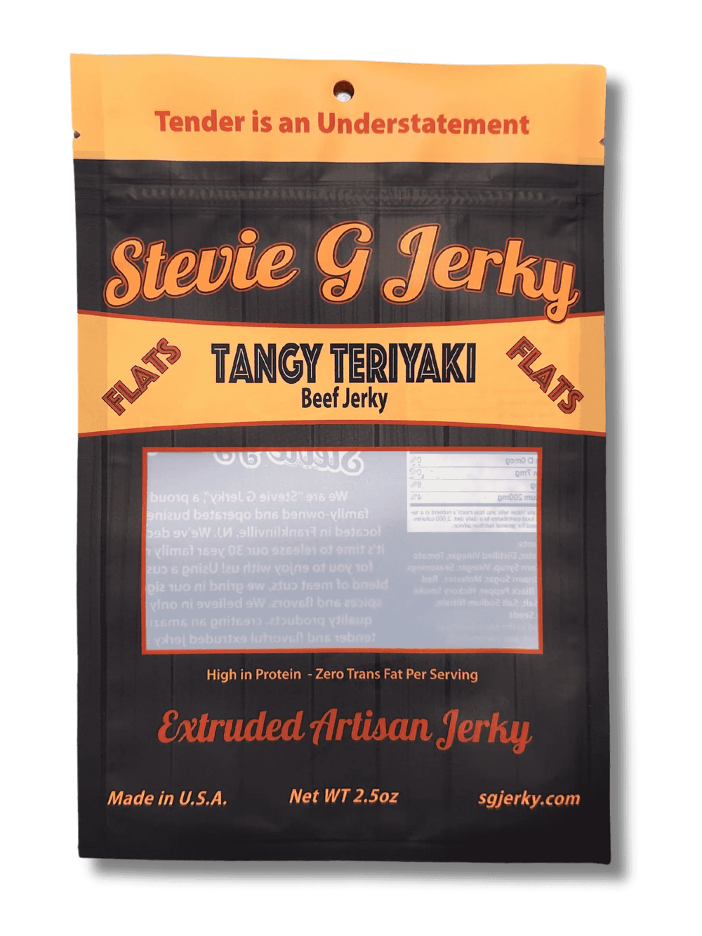 Teriyaki Beef Jerky Pack.