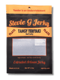 Tangy teriyaki flavor from Steve G's beef jerky